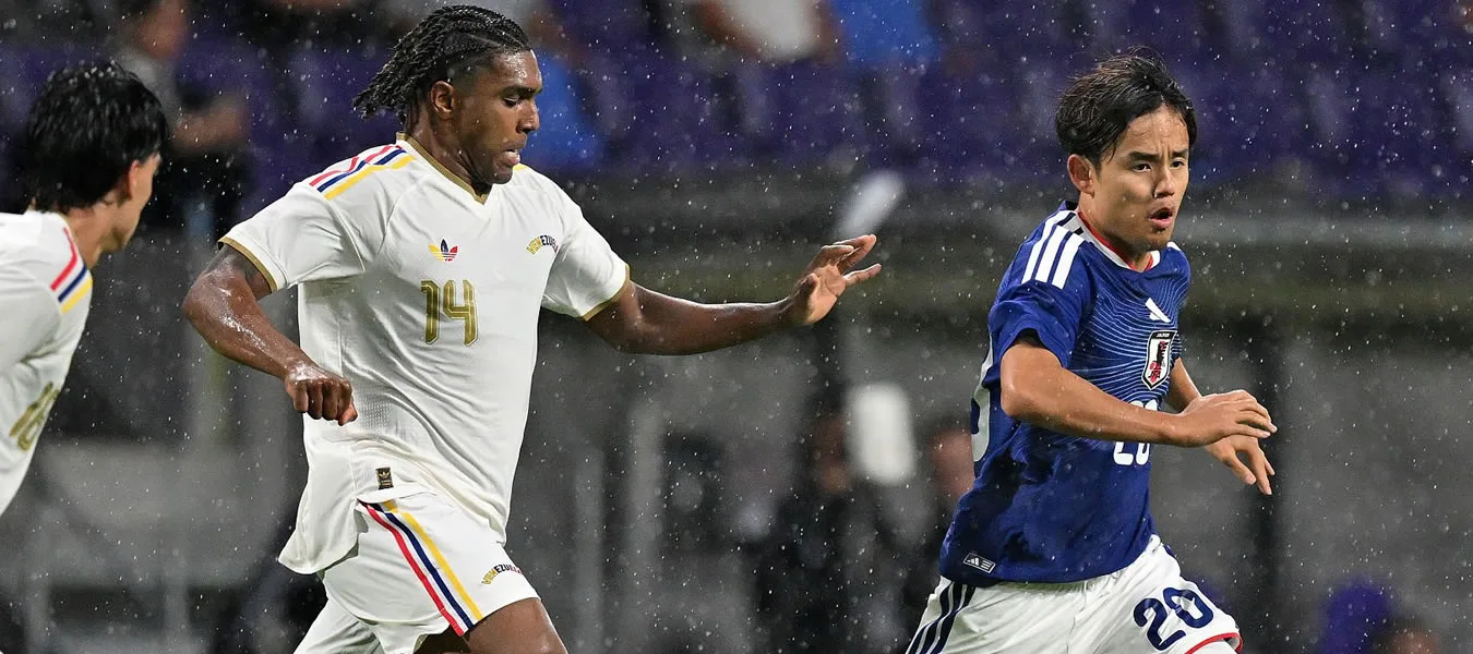 Venezuela perdió 2-1 ante Japón con un penal en el 90+6