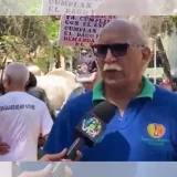 Jubilados y pensionados exigen mejoras salariales en Caracas