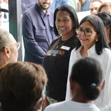 Delcy Rodríguez afirma que Venezuela está cerca de hambre cero