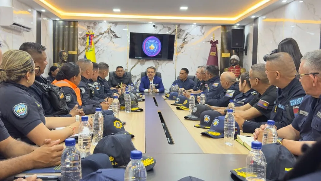 Lacava encabezó reunión de seguridad en Carabobo