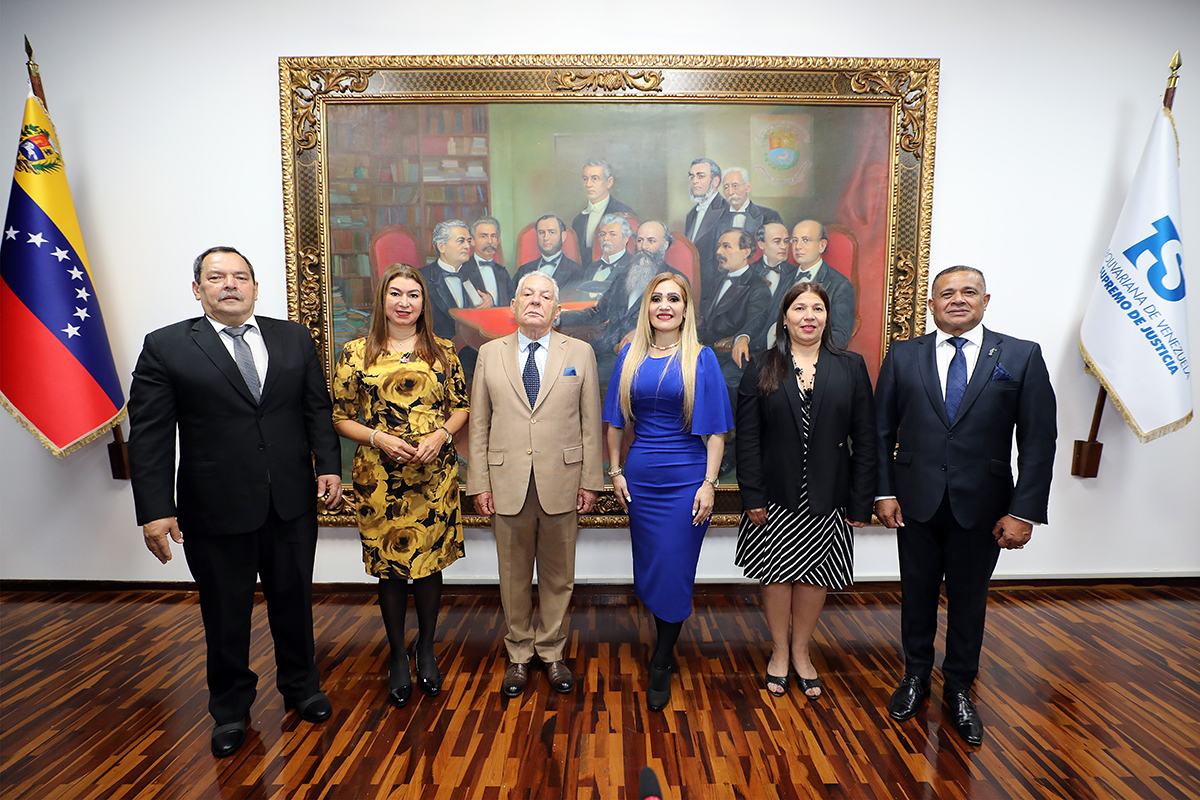 Magistrada Caryslia Beatriz Rodríguez juramentada como presidenta del TSJ