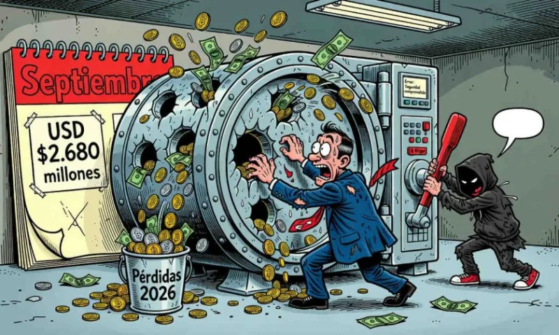 Robos de criptomonedas superan los USD $2.680 millones en 2026