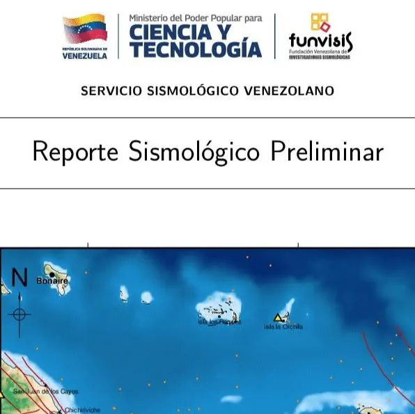 Publicación de Instagram de Fundación Venezolana de Investigaciones Sismológicas
