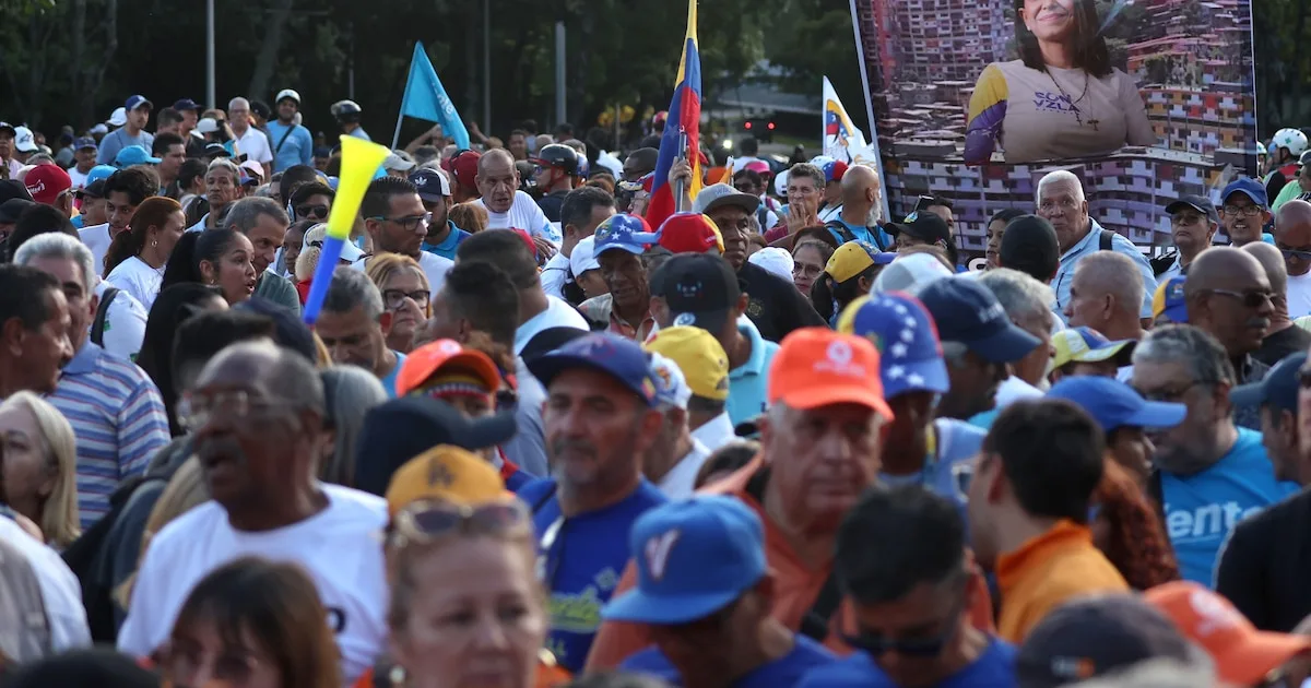 Vente Venezuela reporta siete detenidos tras marcha en Caracas