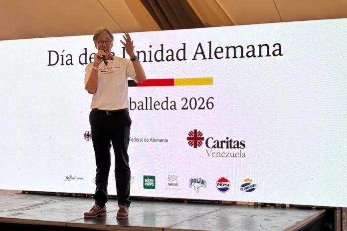 Alemania celebra el Día de la Unidad en Caraballeda, La Guaira