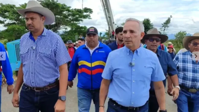 Arrancan obras en puente del río Burgua tras daños en pilares