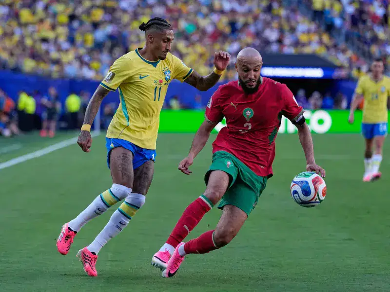 Brasil y Marruecos empataron 1-1 en el arranque del Grupo C