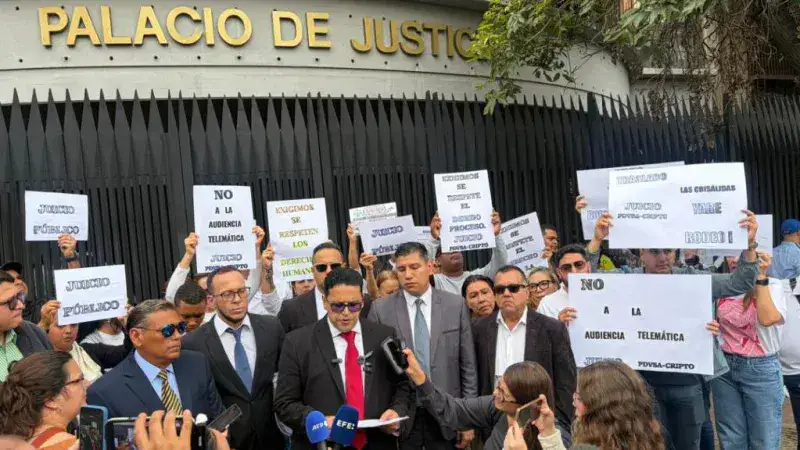 Abogados de acusados en el caso Pdvsa-Cripto denuncian un “juicio político” y exigen transparencia