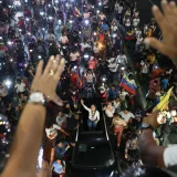 Machado reaparece en Barquisimeto y reactiva la ruta opositora