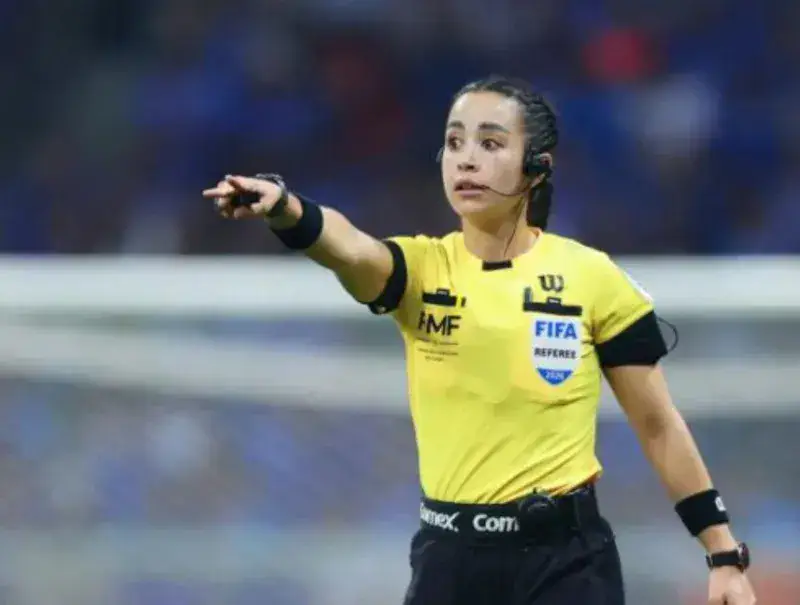 Katia García hará historia como tercera mujer en arbitrar en un Mundial masculino
