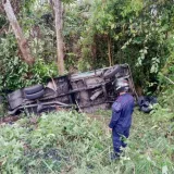 Vuelco en la Loma de Mitimbis deja un herido en Boconó