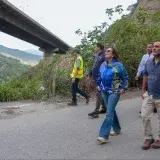 Ministerio de Transporte revisó viaductos de la Caracas-La Guaira tras doble sismo