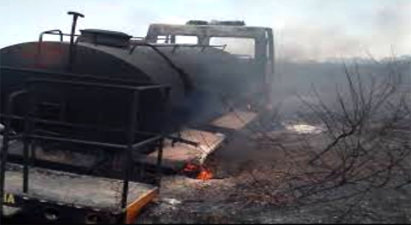 Alcalde Ely Ramón Atencio pide investigar incendio del camión de bomberos en finca del municipio Rosario de Perijá
