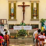 Guasipati alista misa y procesión por la Virgen del Rosario