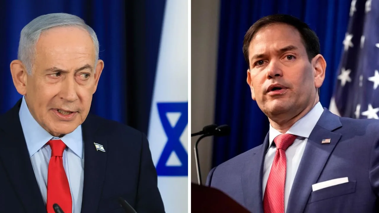 Netanyahu habla con Rubio sobre la CPI antes de viajar a EE UU