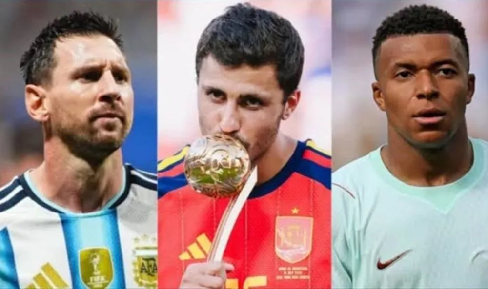 Messi, Mbappé y Rodri lideran la pugna por el Balón de Oro