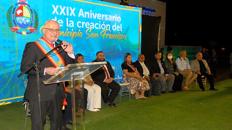 
			Convertida en polo de crecimiento económico, San Francisco celebró 29 años como municipio autónomo		