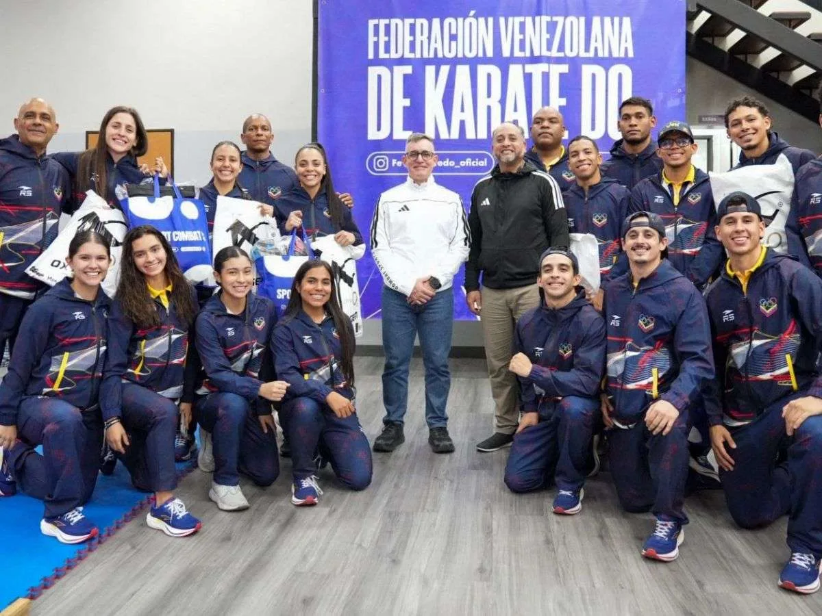 Venezuela entrega equipamiento a karate para Centroamericanos 2026