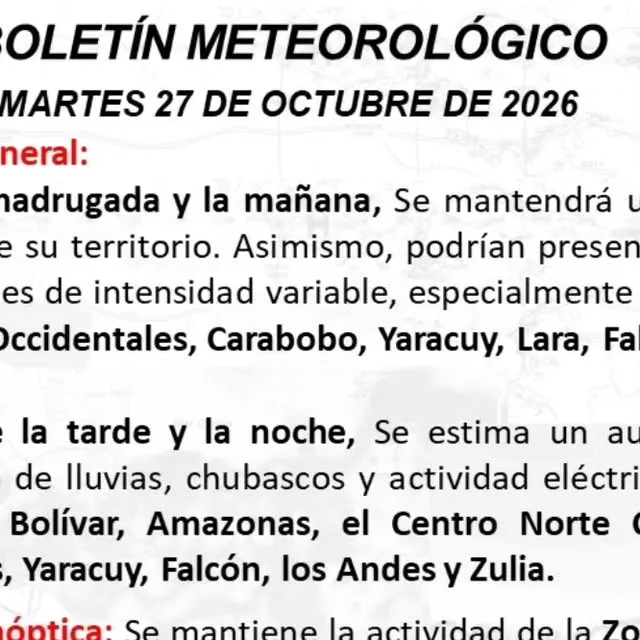 Publicación de Instagram de INAMEH