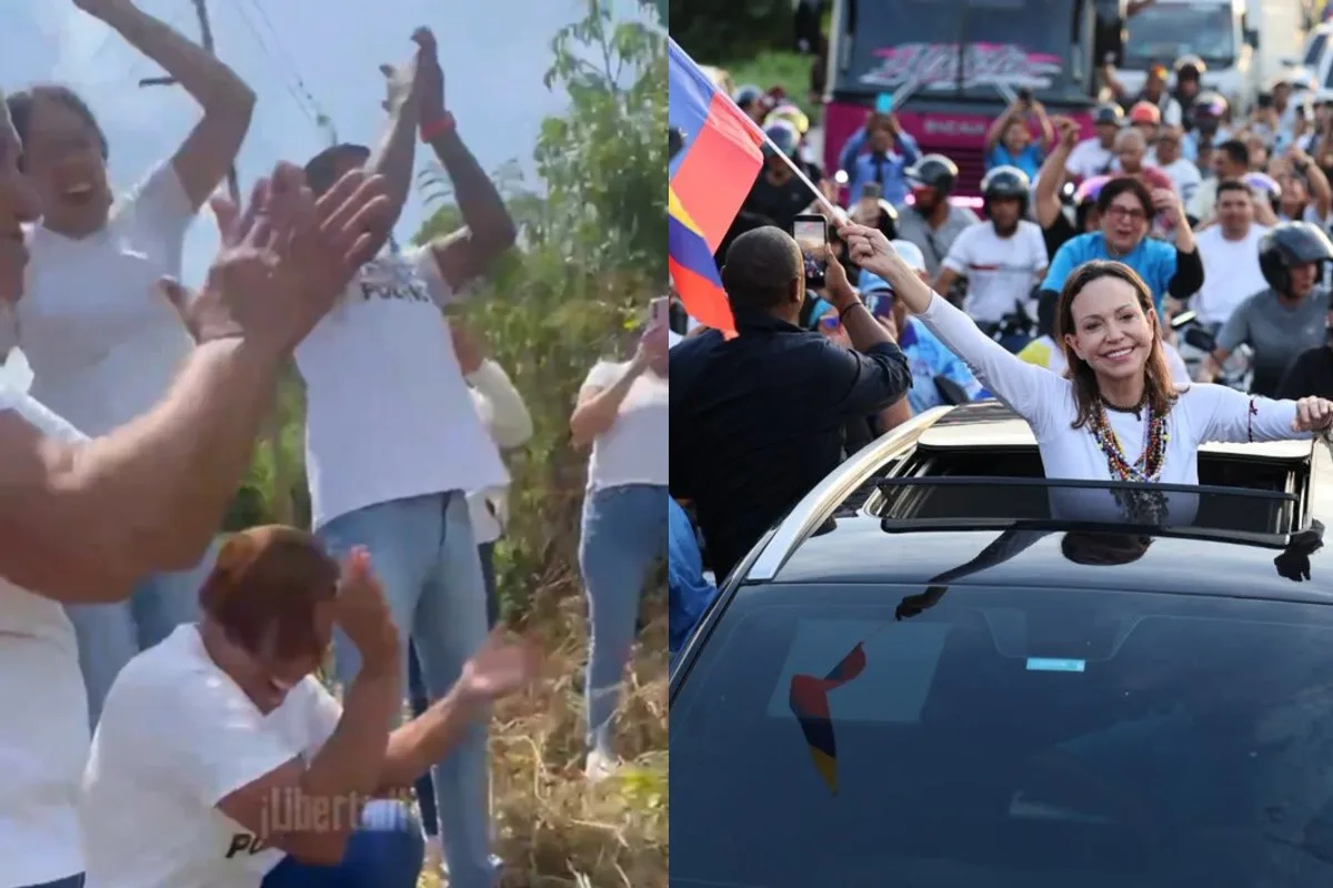 Presos de El Rodeo I respondieron con gritos al regreso de Machado