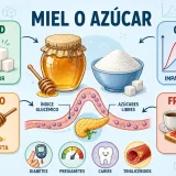 Miel o azúcar: la diferencia real está en la cantidad