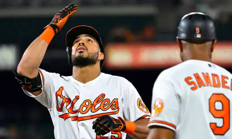 Anthony Santander anota jonrón en victoria de Orioles ante Detroit