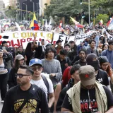 Miles de colombianos protestan en paro nacional contra De la Espriella