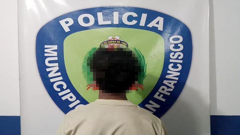 
			Adolescente golpeó a su madre, la misma que había sido agredida por otro hijo con un martillo y por su pareja		