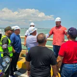 Arranca la renovación total del alumbrado del Puente sobre el Lago